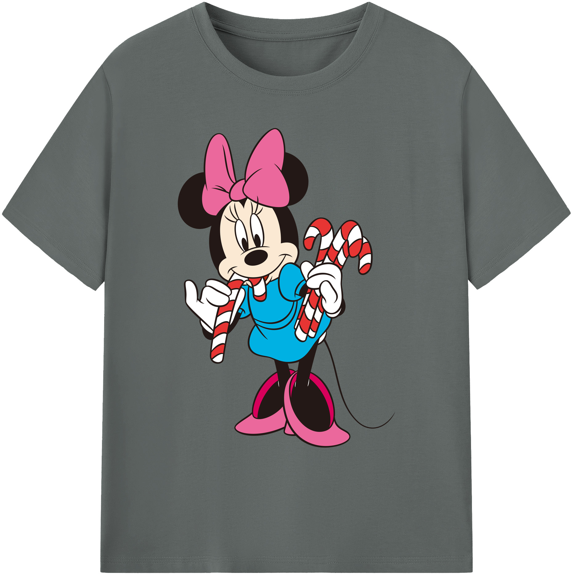 ミッキーマウス Mickey Mouse 綿100％ メンズ半袖Tシャツ｜肌触りやわらか＆通気性